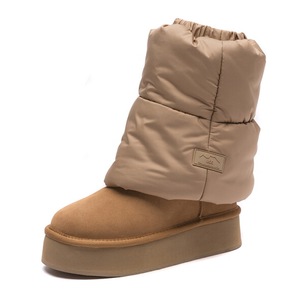 UGG 1910 여성 패딩부츠 숏 앵클 키높이 겨울 방한화