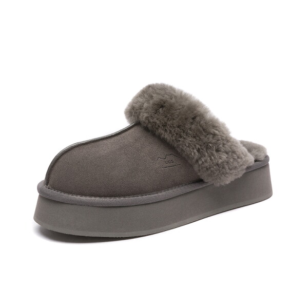 UGG 1910 천연 양모 슬리퍼 겨울 방한 사무실 실내화